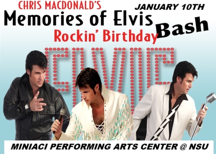 Chris MacDonald's Memories of Elvis in Rockin Birthday Bash