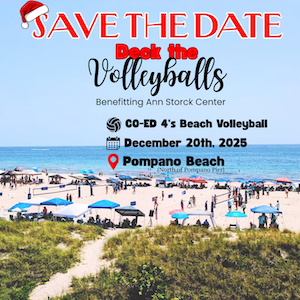 Ann Storck Center’s 2025 Deck the Volleyballs Tournament