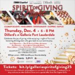“Spirit of Giving Night” at Dillard’s at Galleria Fort Lauderdale