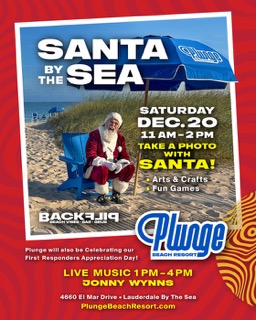 Santa By The Sea