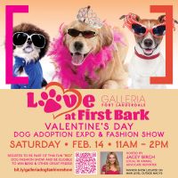 “Love at First Bark” Dog Adoption Expo and Fashion Show