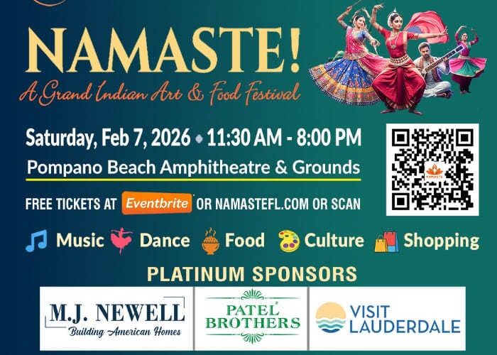 NAMASTE! 2026 - A Grand Indian Art & Food Festival
