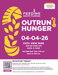 15th Annual Outrun Hunger 5K Broward County