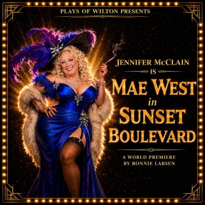 "Mae West in Sunset Boulevard"