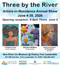 HFL’s “Three by the River” Art Opening Reception