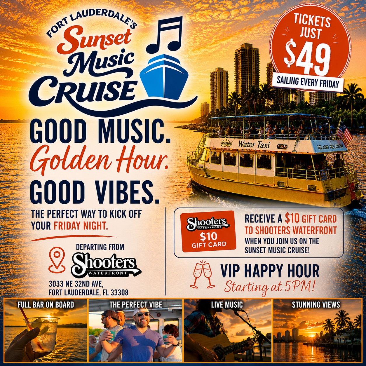 Sunset Music Cruise