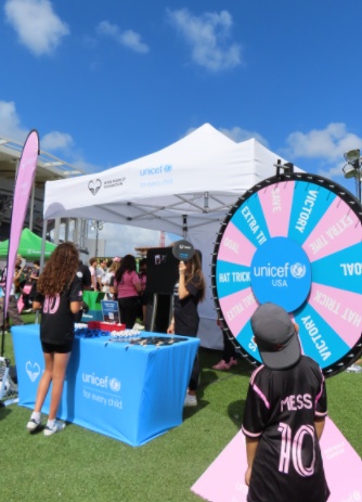 UNICEF Play Zone at Dreams Cup 2026