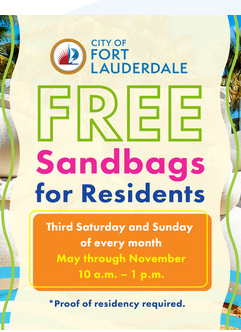 FREE Sandbags for City Residents