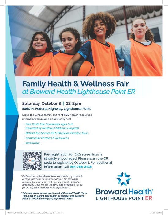 Family Health & Wellness Fair at Broward Health